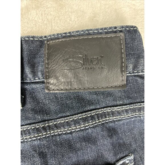 NWT Silver Jeans Men’s Size 40x32 Zac Relaxed Fit Straight Leg Dark Wash NEW - Picture 11 of 13